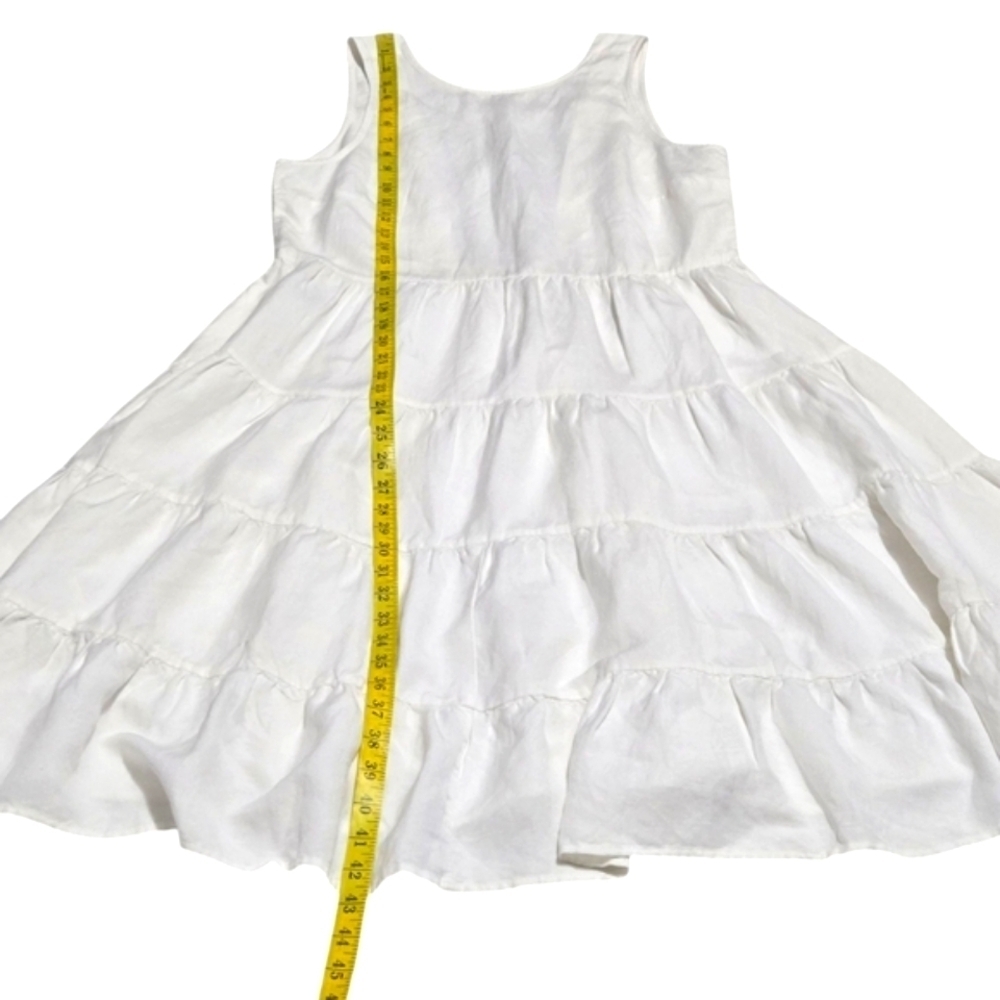 LOFT Beach Open Back Tiered Midi Summer  Dress Size Small - Picture 7 of 11